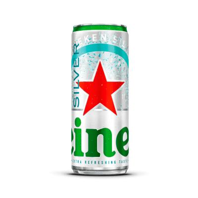 Cerveja Heineken Silver Lata 0.33ml